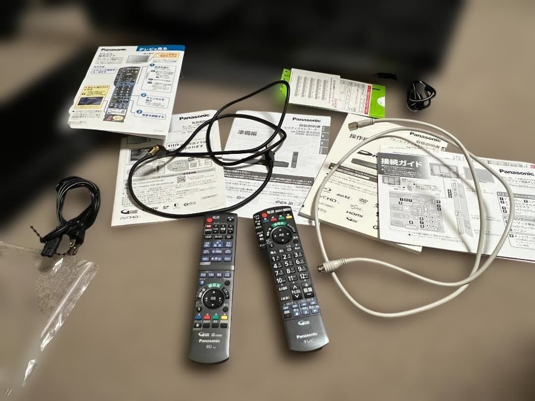 送料無料パナソニックビエラ32インチTV＆ディーガブルーレイレコーダーセット美品