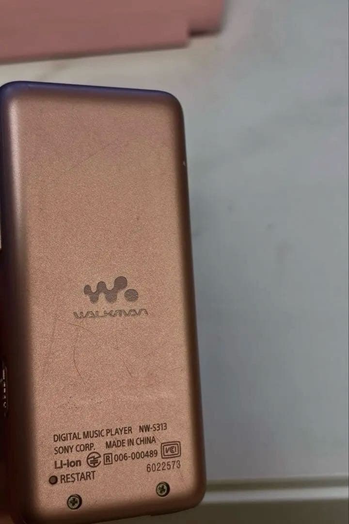 SONY ウォークマン スピーカー NW-S313K