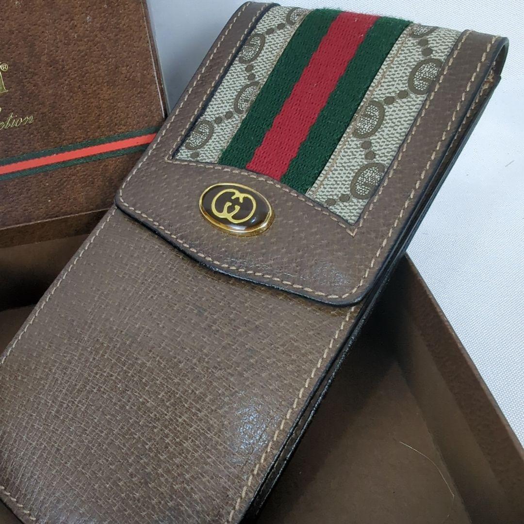【良品】GUCCI グッチ アクセサリーライン ペン サングラス メガネ ケース
