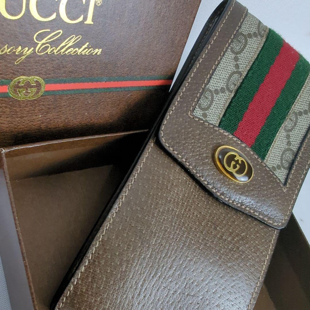 【良品】GUCCI グッチ アクセサリーライン ペン サングラス メガネ ケース