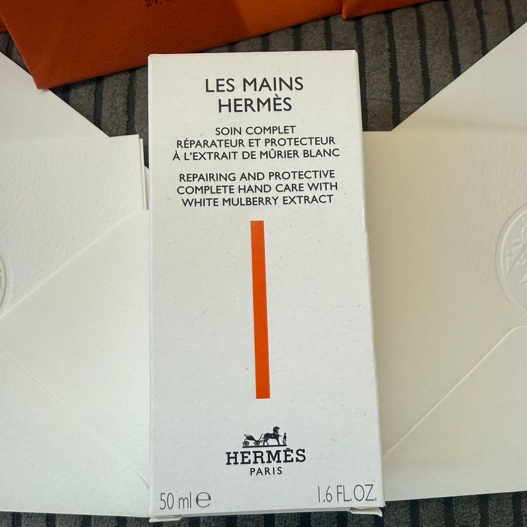 【新品未開封】HERMES 50ml ショッパー3枚・メッセージカード2枚付き
