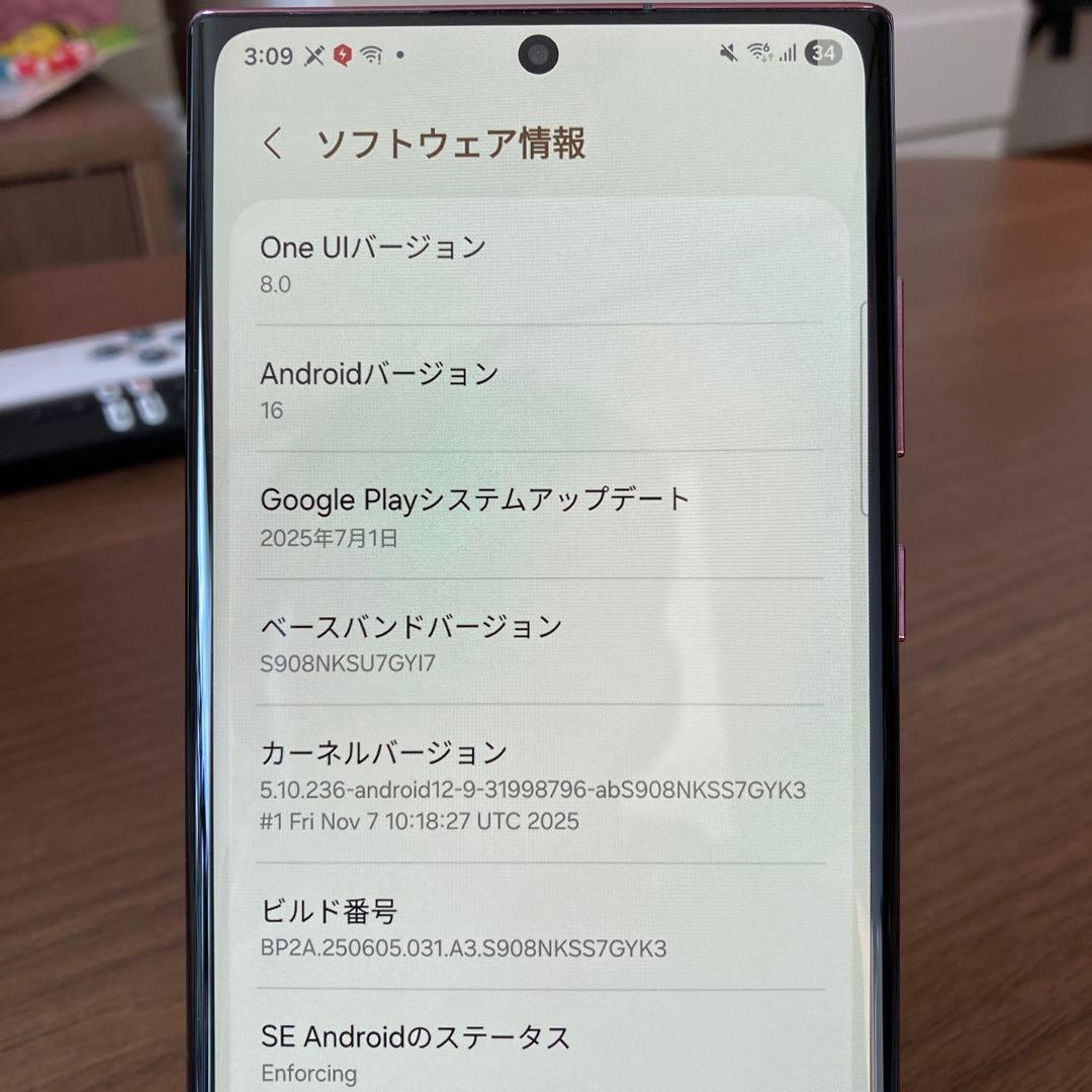 Galaxy S22 Ultra 本体　韓国版12+256 極美品