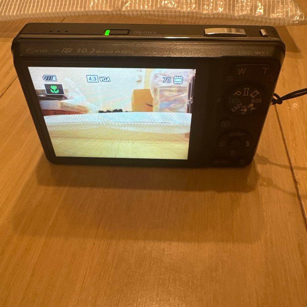【完動品】ソニー Sony Cyber-shot DSC-WX1 ブラック