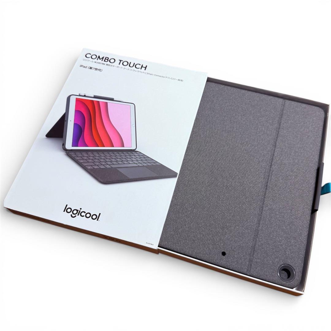 【美品】ロジクール COMBO TOUCH iPad第7世代用 キーボードケース
