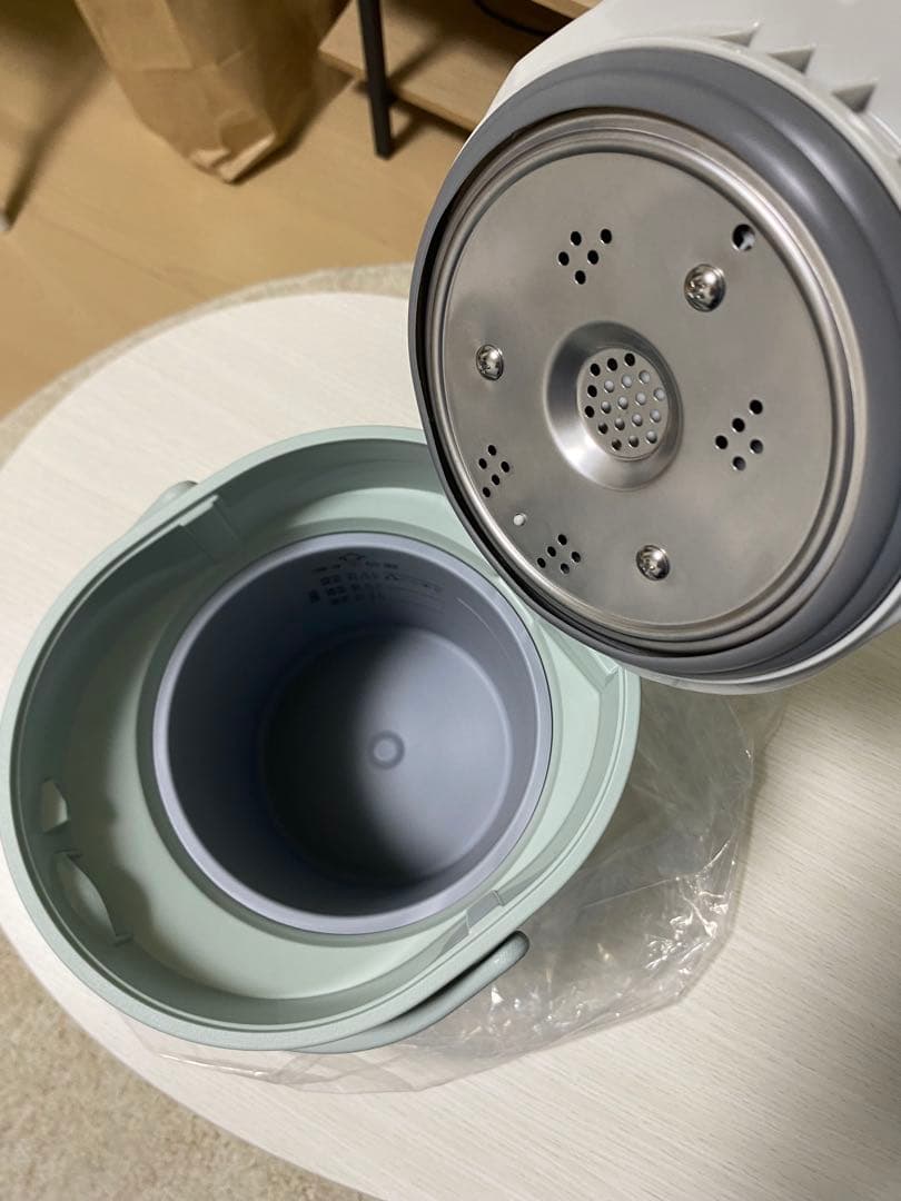 【最新式・美品】象印スチーム式加湿器　EE-MB20（GA）