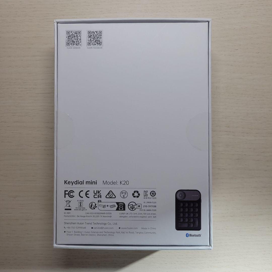 huion 左手デバイス k20