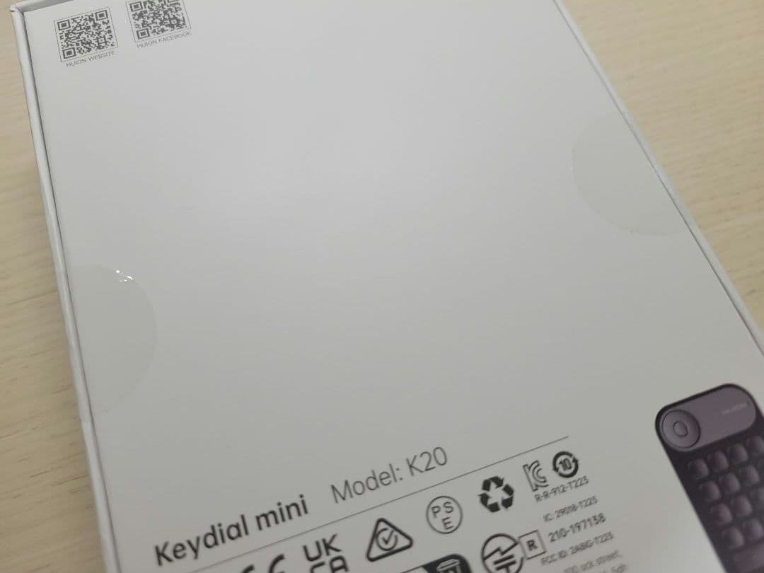 huion 左手デバイス k20