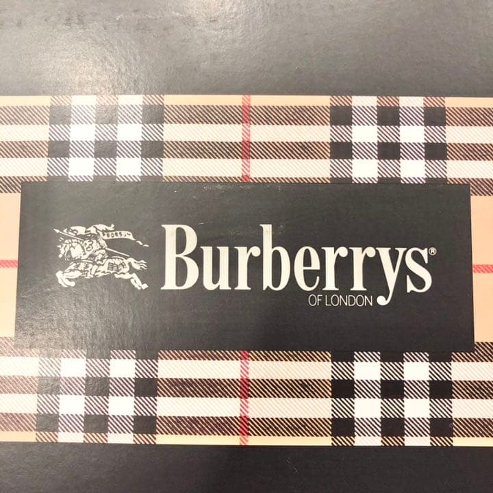 新品未使用未開封　バーバリー フェイスタオル　綿100％ Burberrys