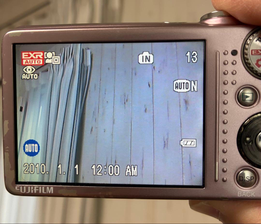 FUJIFILM FinePix F80EXR ピンク 動作良好 ＃A536
