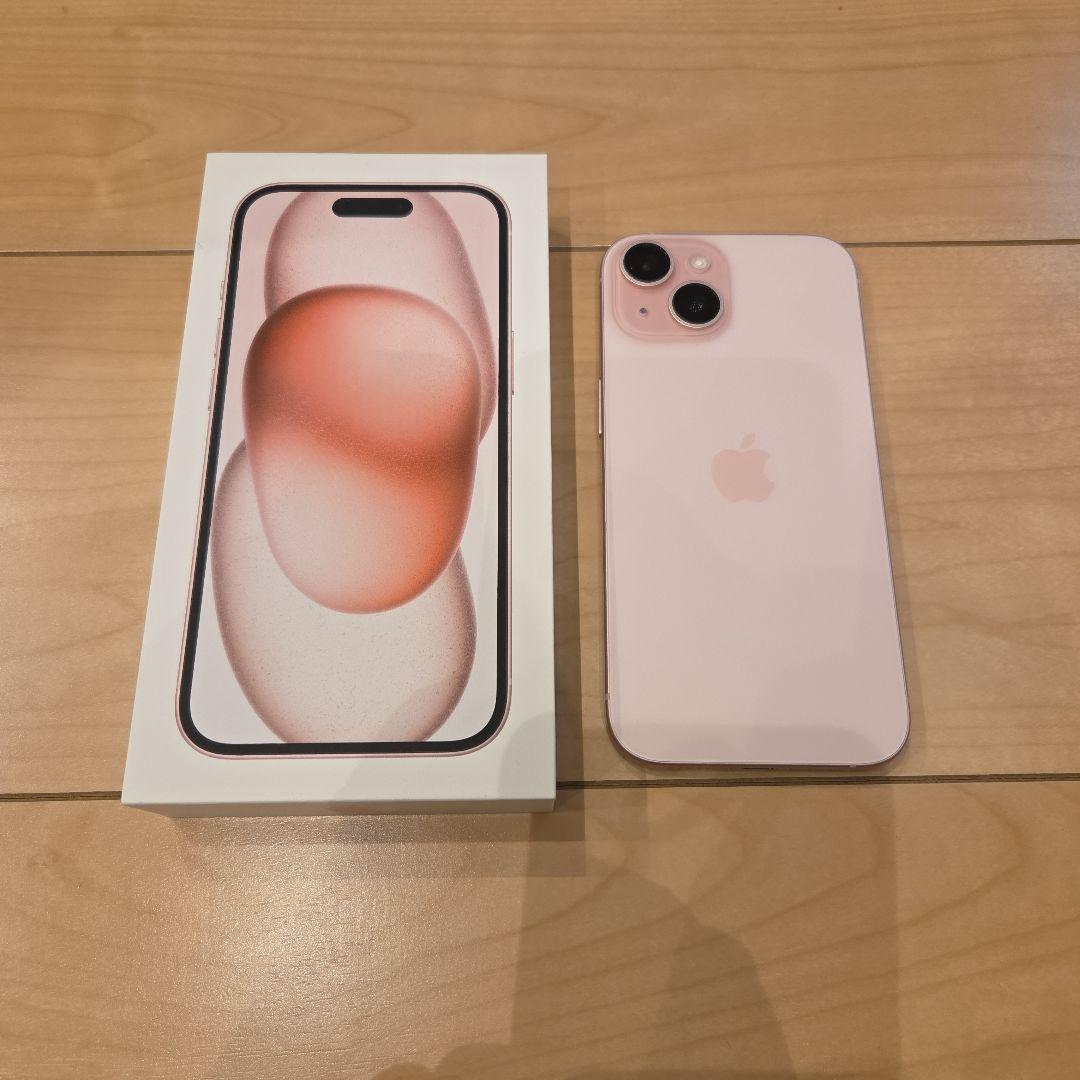 Apple iPhone 15 128GB ピンク 本体 元箱付き