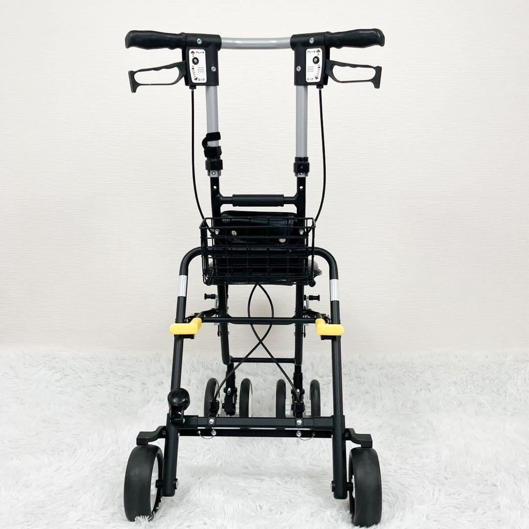 極美品 SHIMA 島製作所 シルバーカー テノール EVO クロコダイルBK