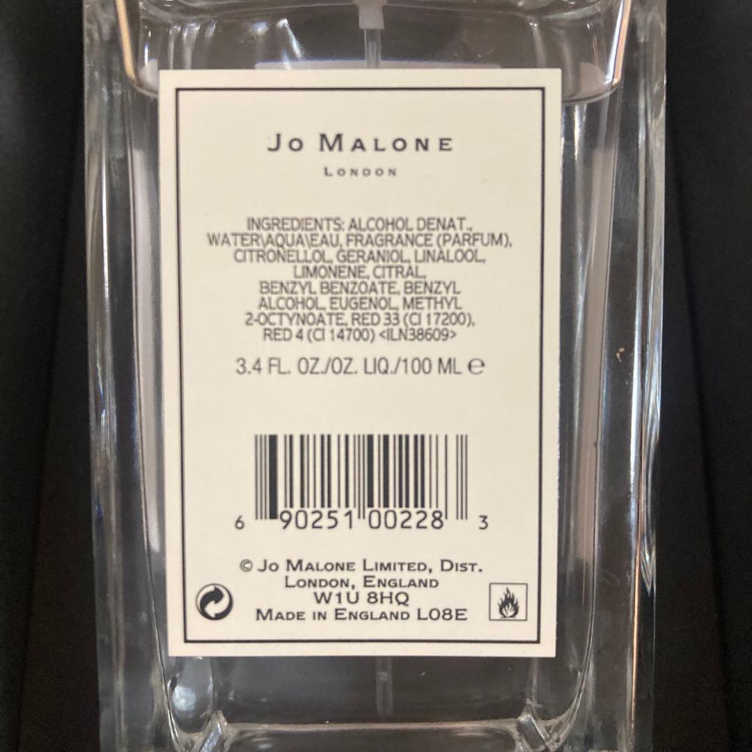Jo Malone Red Roses Cologne 100mL ボックス付き