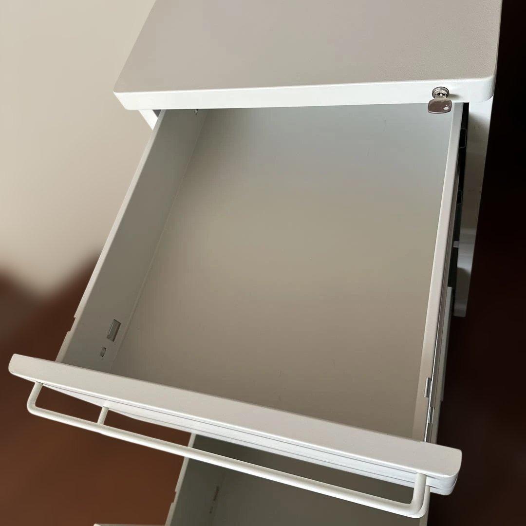 MUJI 無印良品 スチールキャビネット　ライトグレー