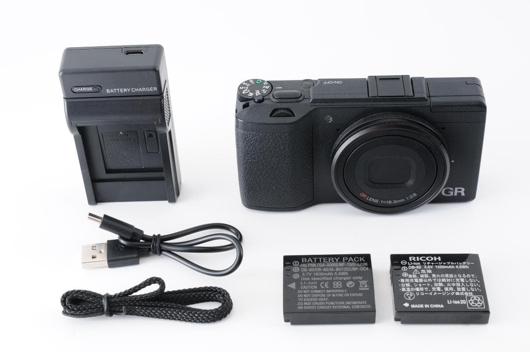 リコー Ricoh GR II 2 《シャッター回数 2,339回》