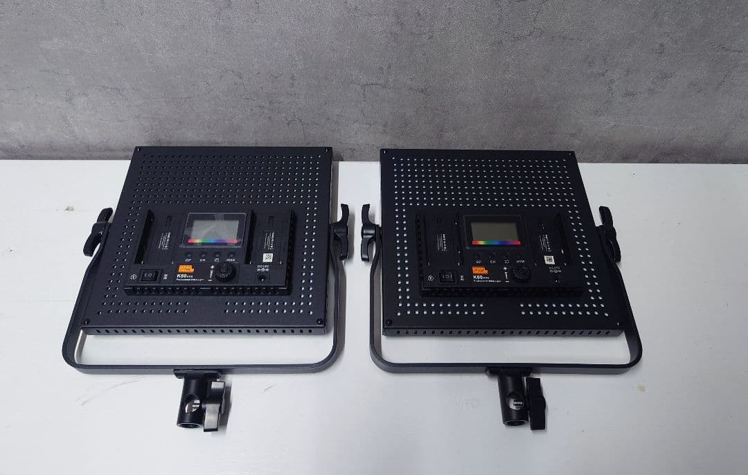 【送料込み】撮影ライトセット　RGB　LED撮影ライト　K80　PIXEL