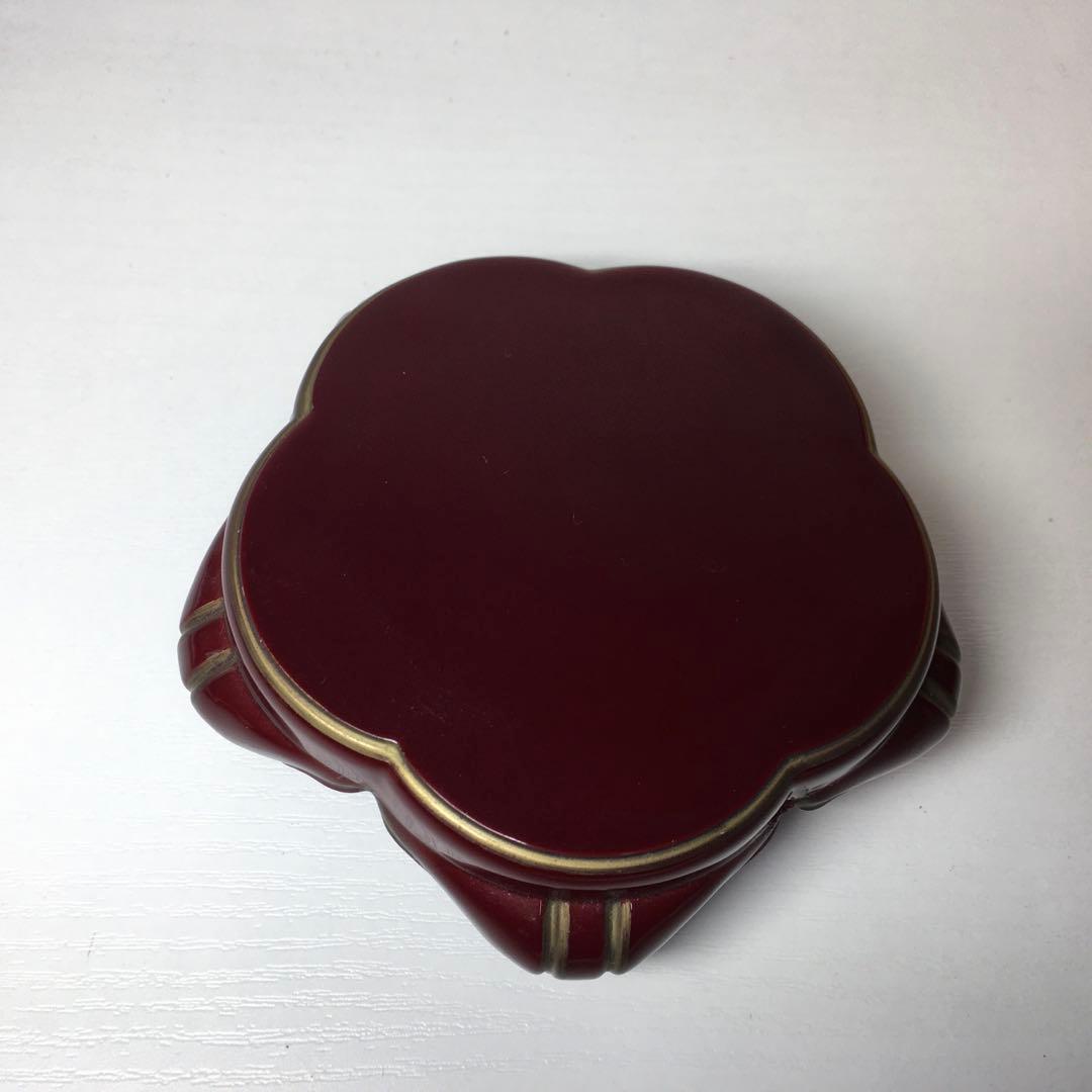 唐木 飾り皿 花台 中古品