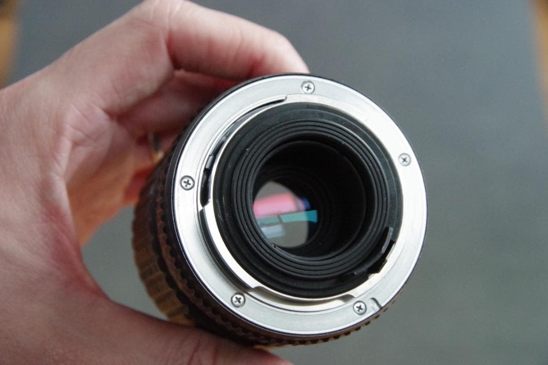 PENTAX MX + PENTAX-M 135mm f3.5 付き