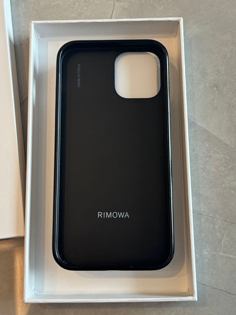 RIMOWA ブラック iPhone12proケース