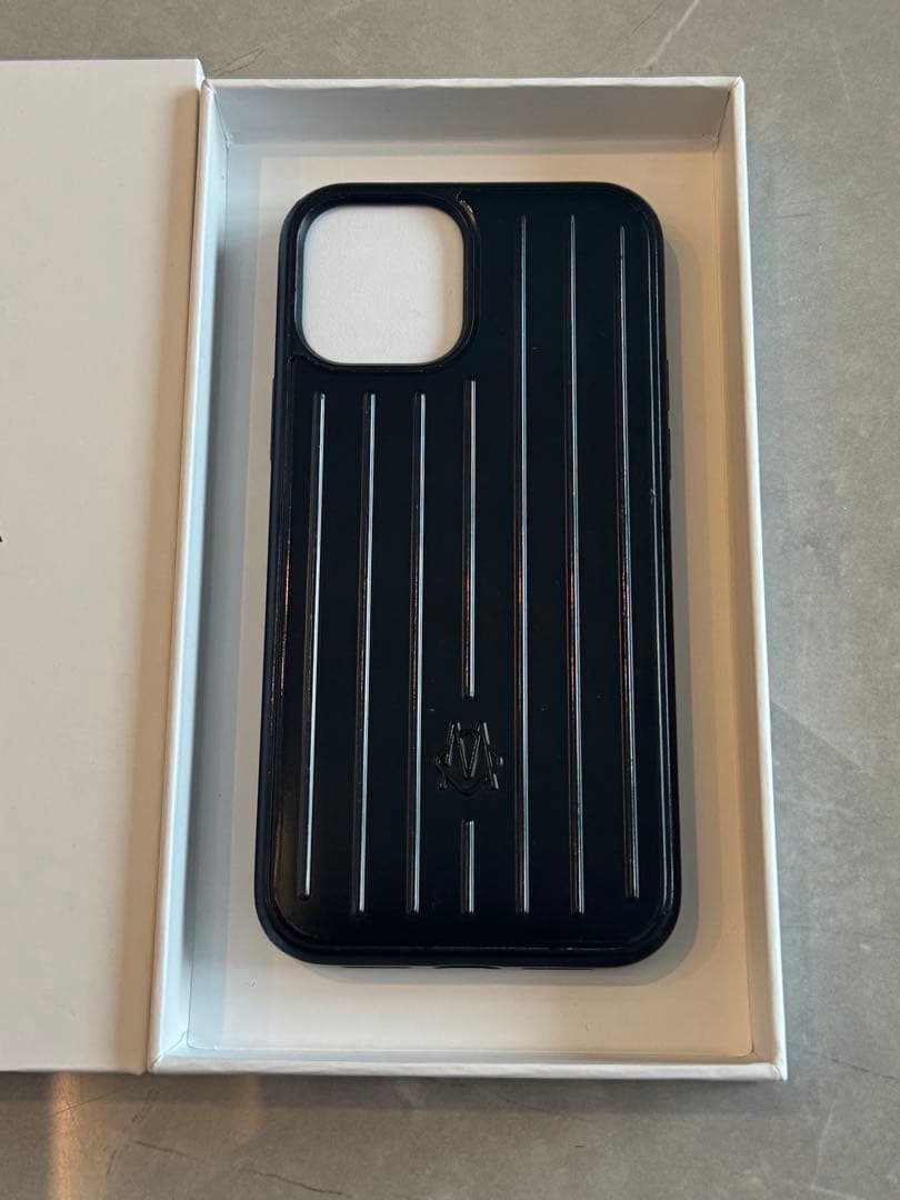 RIMOWA ブラック iPhone12proケース
