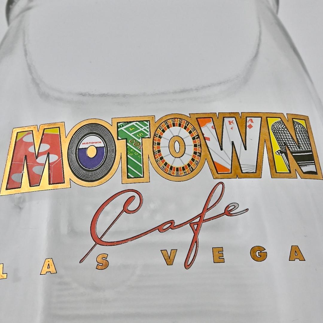M1369 Vintage 1990s Motown Records ガラスマグ