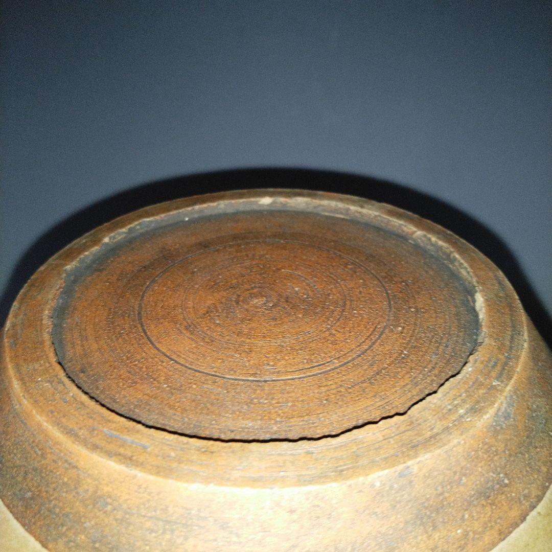 NO682 唐津焼　いっちん模様　徳利　時代物