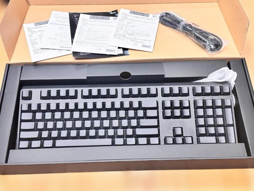 REALFORCE R4 キーボード 英語配列 ブラック R4HB13 超美品