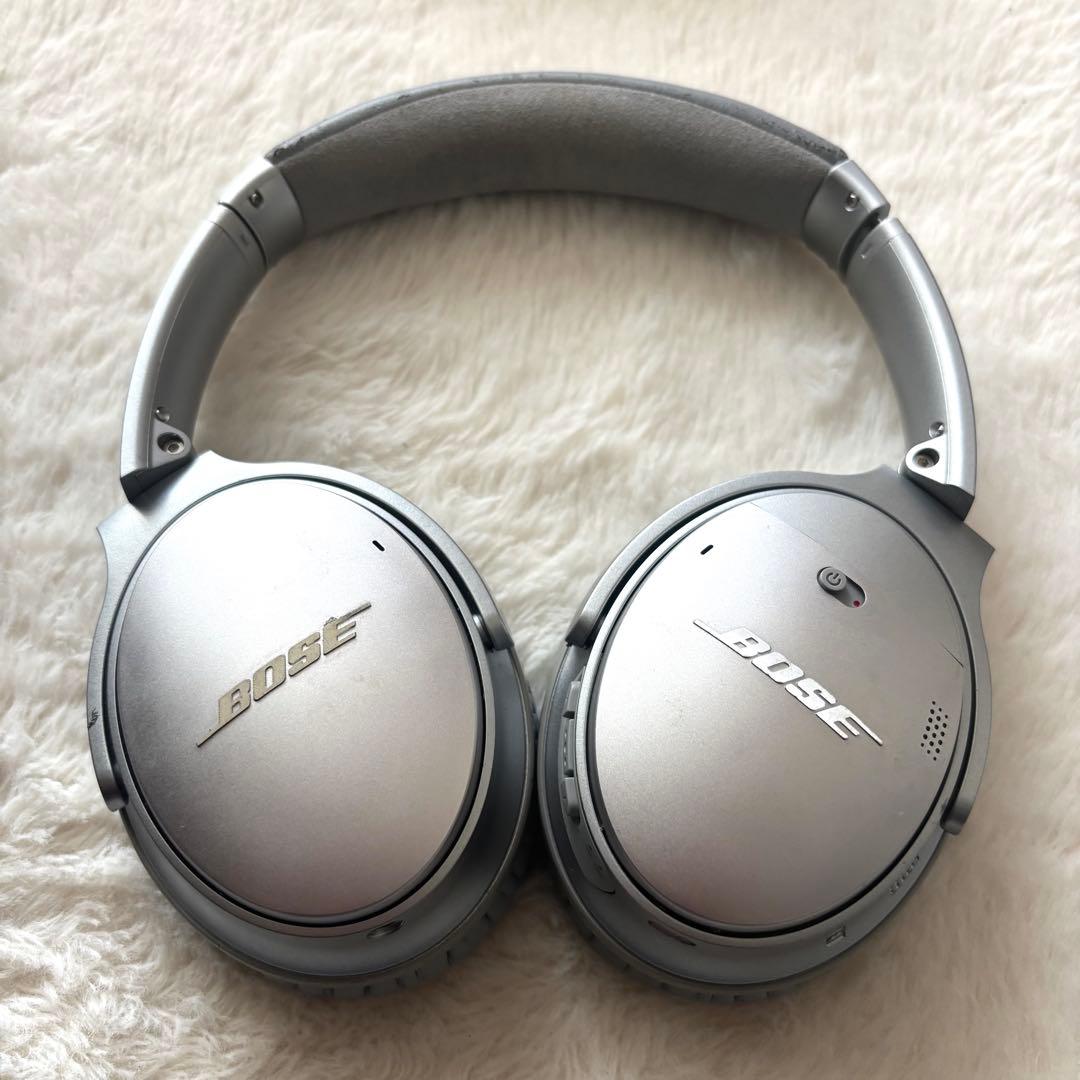希少✨️廃盤カラー BOSE QUIETCOMFORT35 シルバー