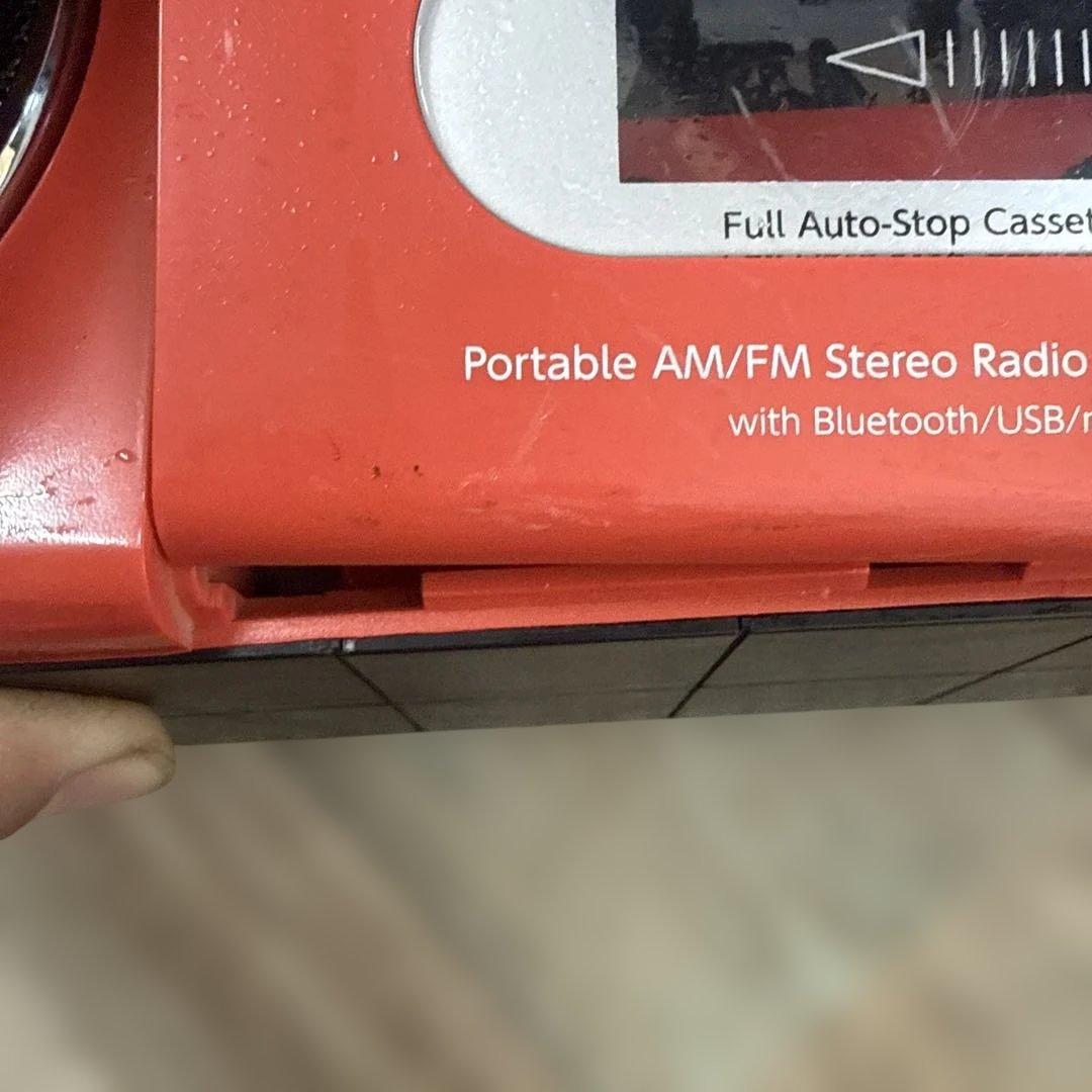 Aiwa ポータブルラジオ カセットプレーヤー　G RCP2
