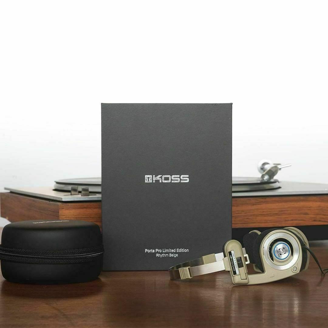 有線　限定版オンイヤーヘッドホン　Koss Porta Pro　リズムベージュ
