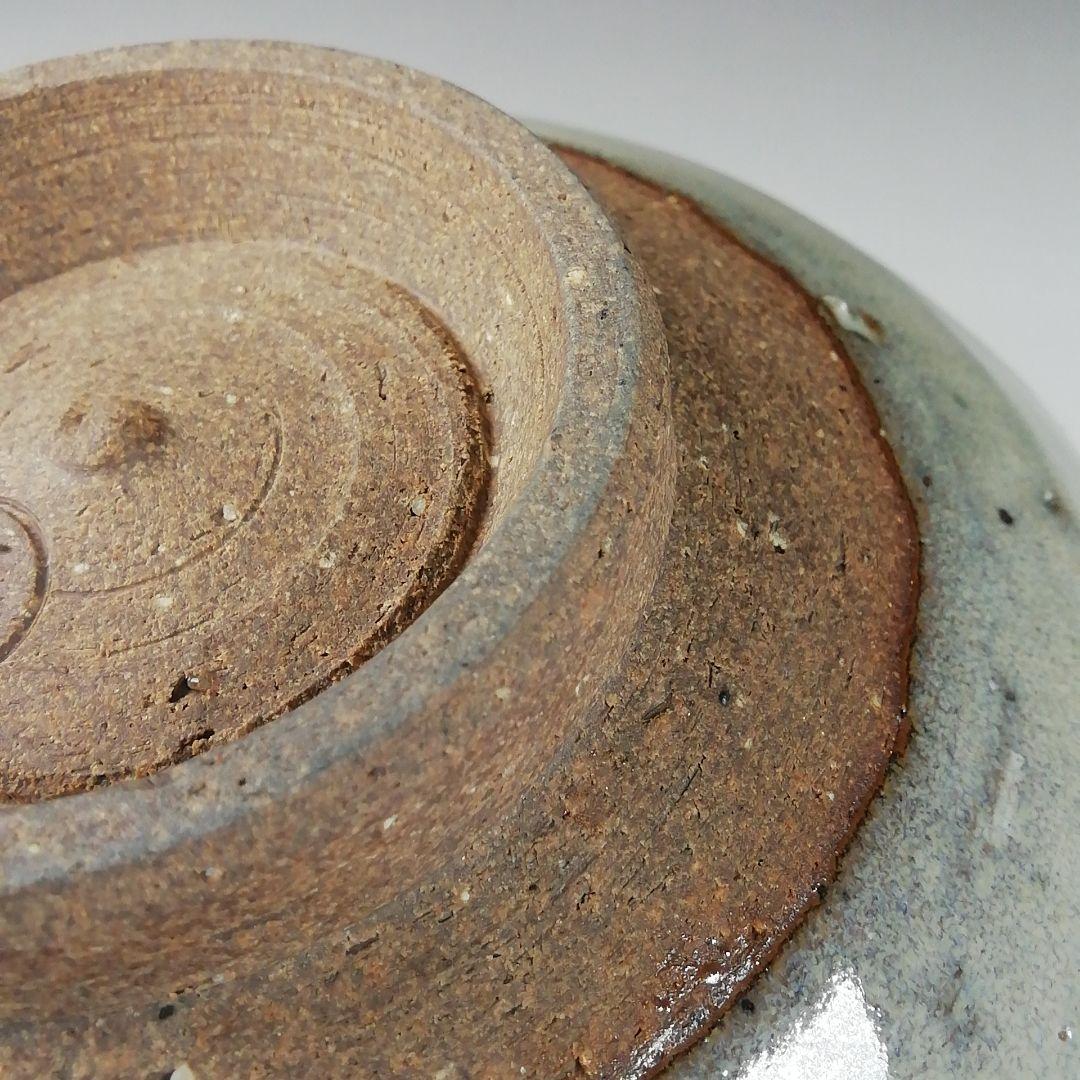 Ｔ３１６　茶碗　『灰釉塩笥　茶碗』『丹山窯　小峠葛芳 造』　共箱　抹茶碗　茶道具
