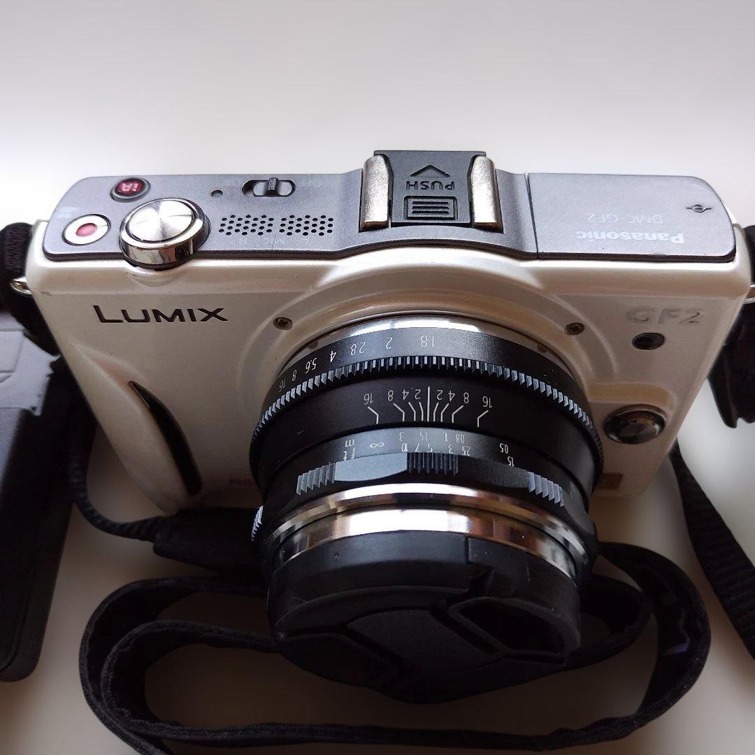 Panasonic DMC-GF2 ミラーレス一眼　レンズ付き