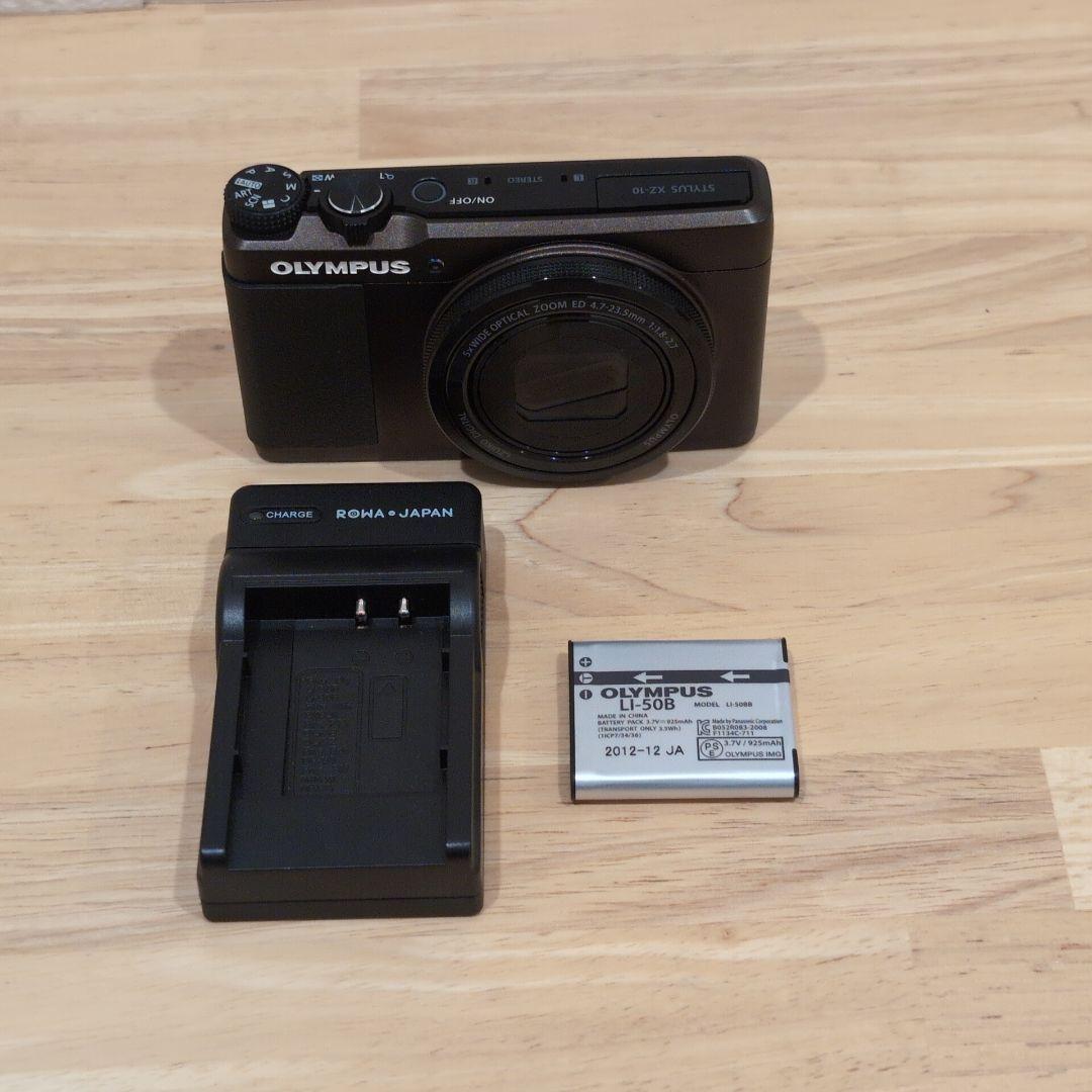 OLYMPUS　STYLUS XZ-10　ブラウン　/　撮影可能 動作確認済み