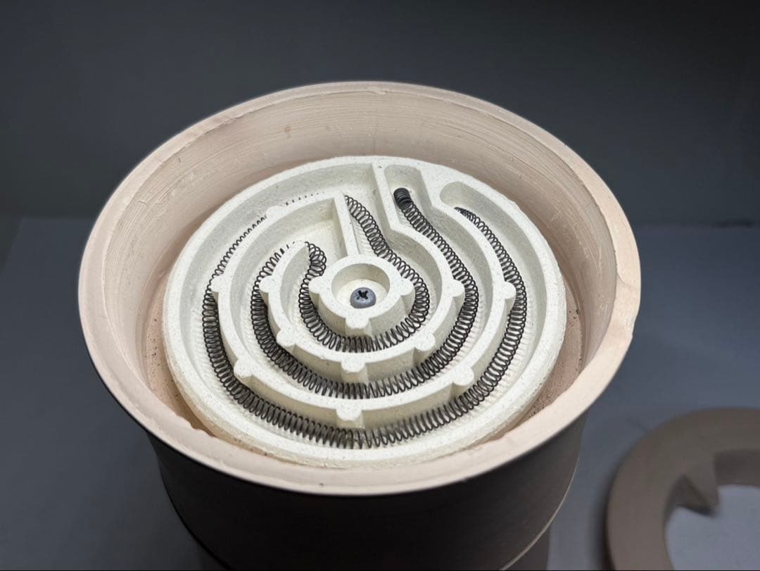 煎茶道具 陶器製 電熱涼炉 可動品