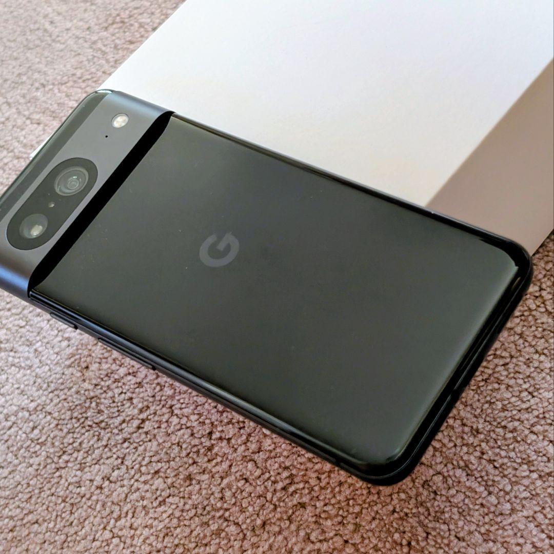 【訳あり】Google Pixel 8 128GB 黒SIMフリー（画面線あり）