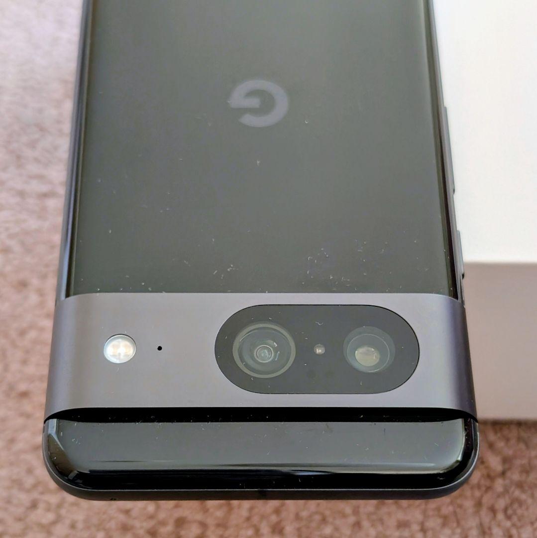 【訳あり】Google Pixel 8 128GB 黒SIMフリー（画面線あり）