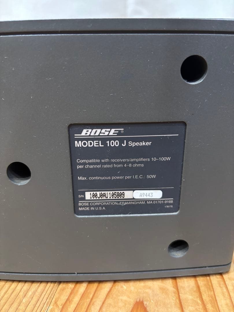 BOSE 100 J スピーカー