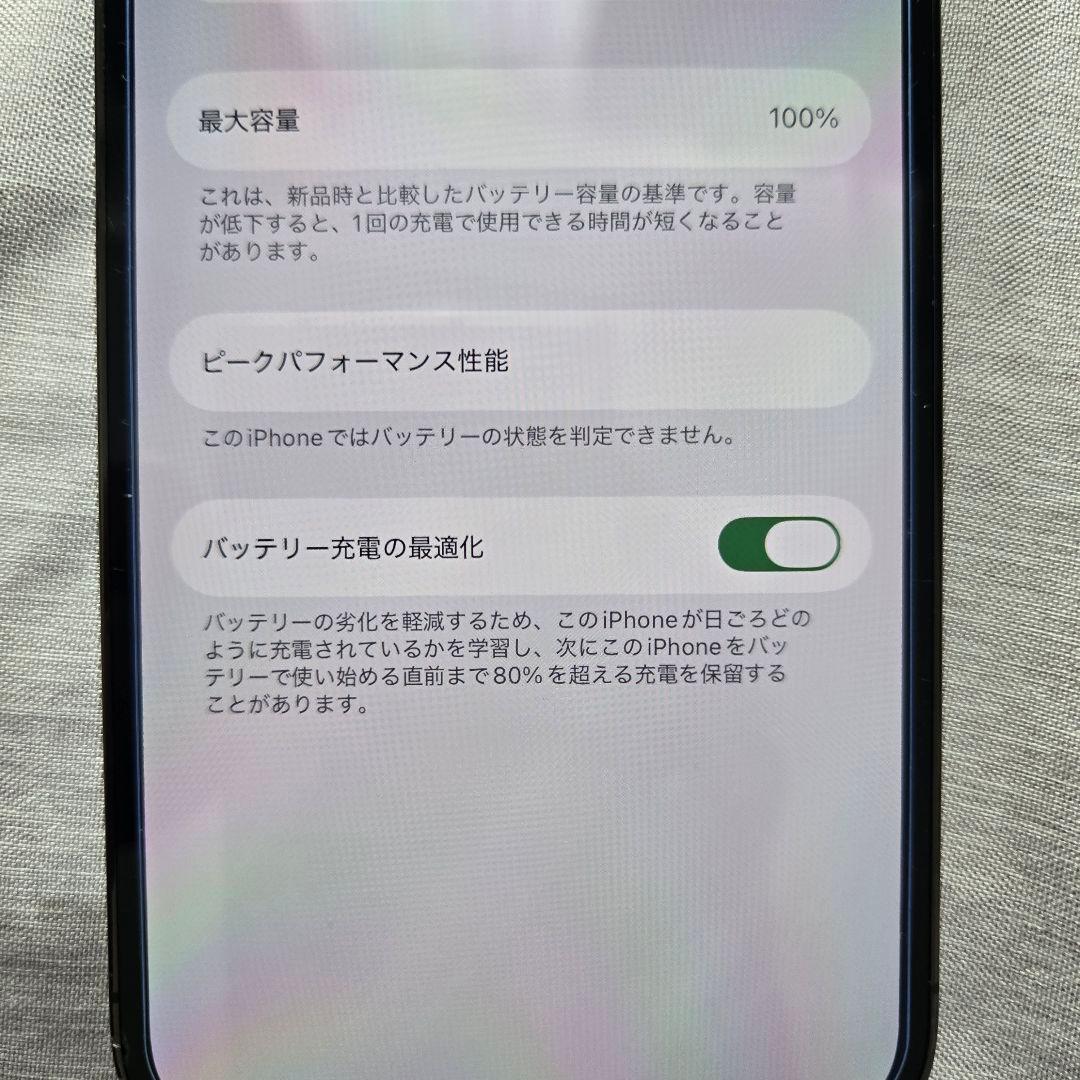 Apple iPhone 12 Pro Max 256GB バッテリー100％