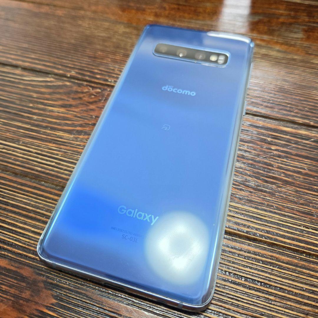 Samgsung Galaxy S10プリズムブルー 本体
