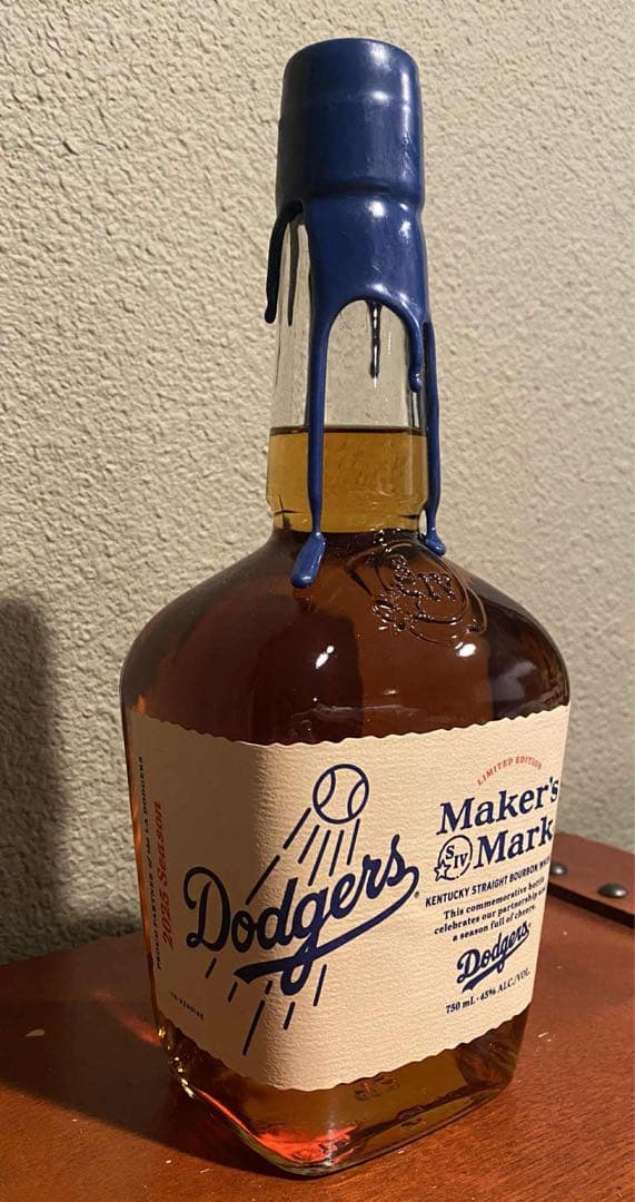 Maker's Mark ドジャース 限定ウイスキー 日本未発売　9月18日まで