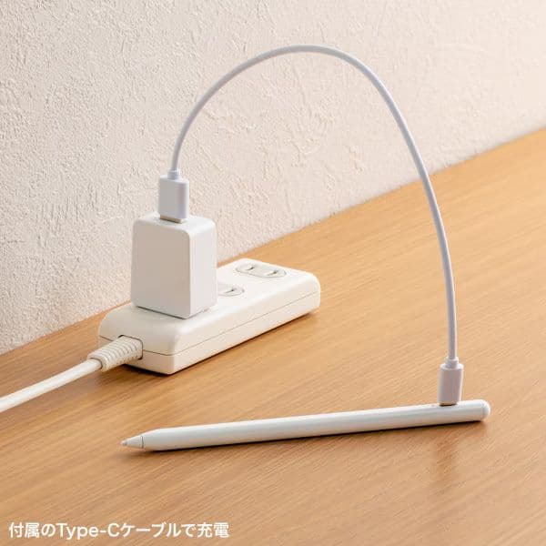 サンワサプライ SANWA SUPPLY ハイブリッド充電式 極細タッチペン