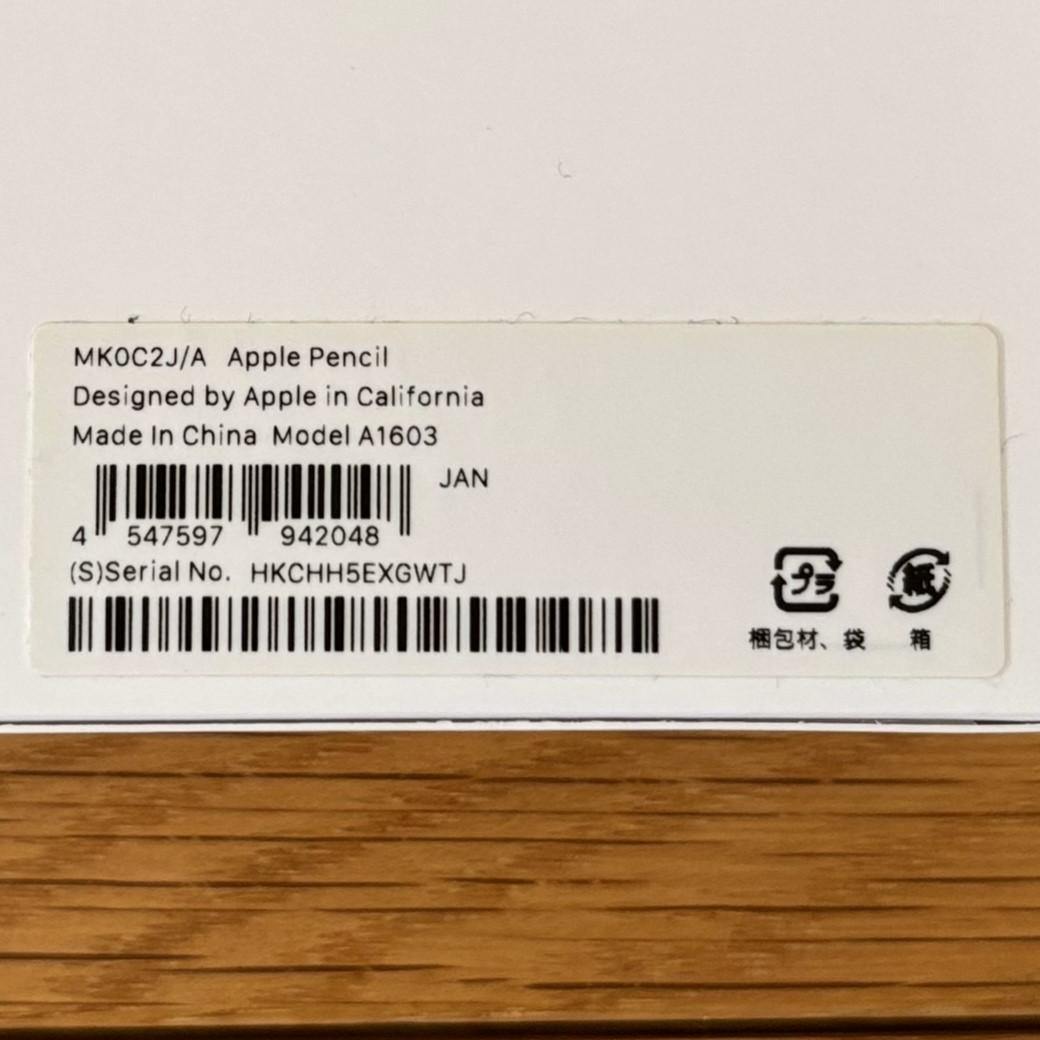 純正 Apple Pencil アップルペンシル 第１世代 付属品・箱完備