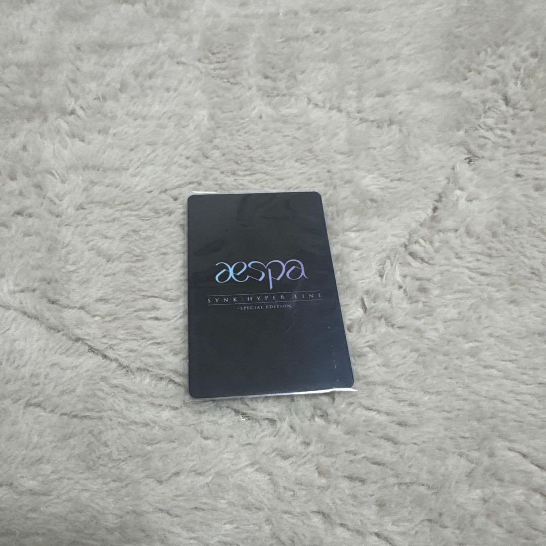 aespa SYNK HYPER LINE カリナ　トレカ