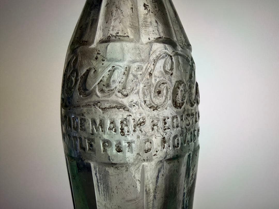 G13 1910-20年代 コカコーラ ストレートサイド&コンツァーボトル 瓶