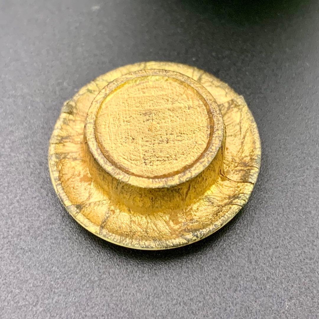 【京都清水焼 平安景山作／桶谷定一作】大海茶入 肩衝茶入 仕覆付 茶道具