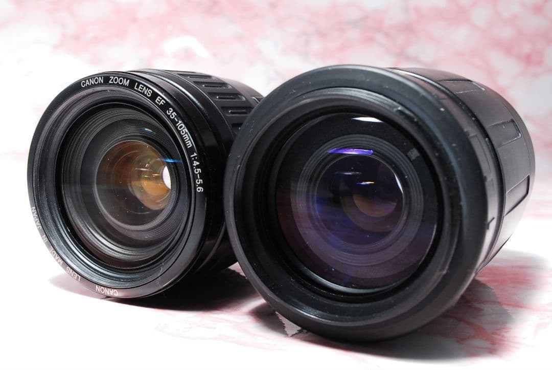 ✨Canon EOS 60D✨すぐ撮影OK 高性能モデル 標準＋望遠Wレンズ