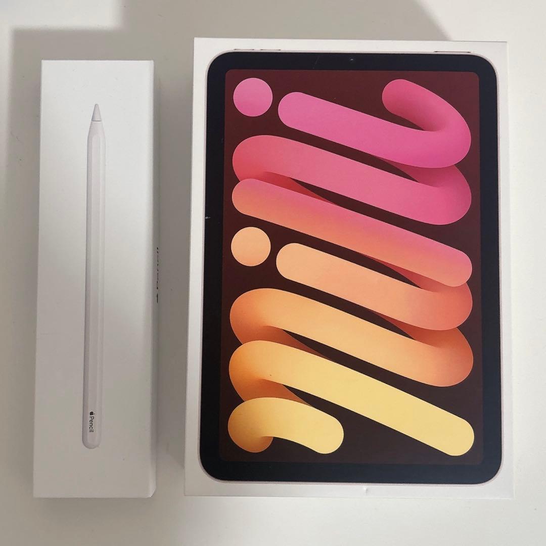 iPad mini 6 wi-fi ピンク Apple Pencil 第2世代