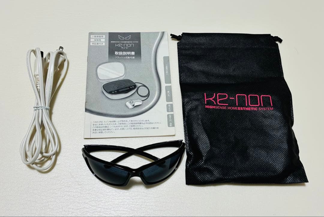 ケノン フラッシュ式脱毛器 ver:6.3