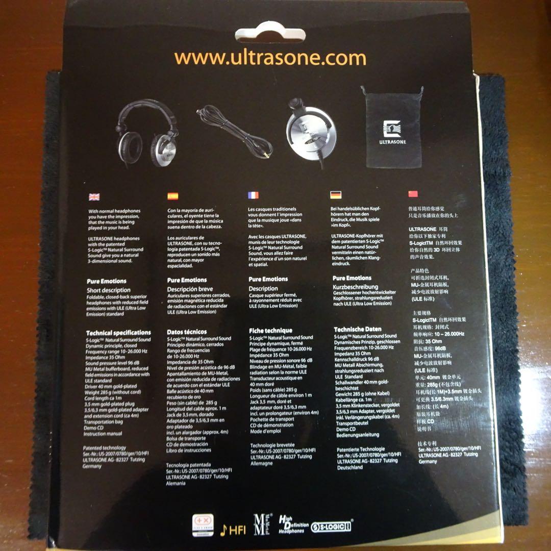ULTRASONE HFI-780 HFI780 密閉型ヘッドホン ヘッドフォン