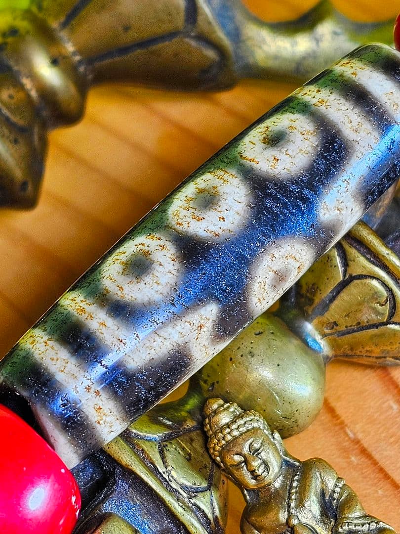 約100年前‼️老天珠 ネックレス 七眼天珠