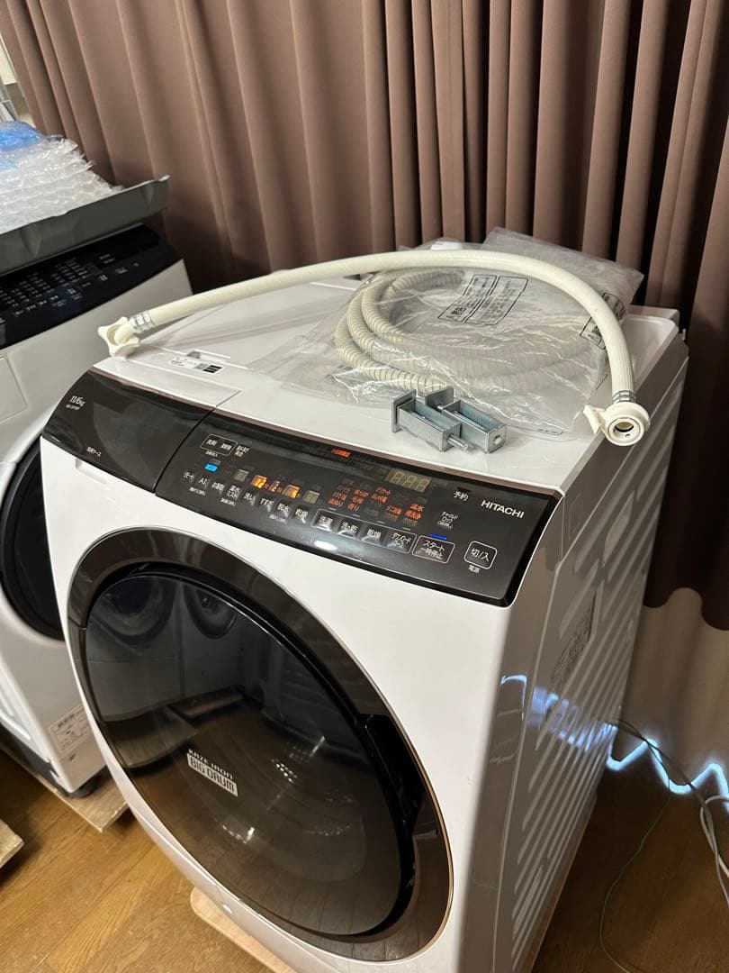 分解清掃済み　日立ドラム式洗濯機乾燥機2022年購入　最上位グレードSXシリーズ